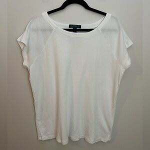 Ralph Lauren Boat neck Tee I sz 1X I EUC